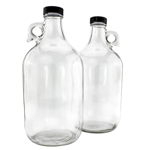 Gallon clear glass - clear, beer
