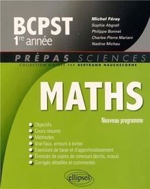 Mathématiques bcpst année - bcpst,