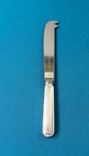 Couteau a fromage CHRISTOFLE modèle DUPLEIX en ARGENT MASSIF poinçonné 19,5 cm