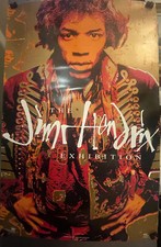 affiche  The Jimi hendrix Exhibition. 1992 - 59 x 89 cm