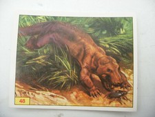 Stikers album PANINI 1992 immage Animaux Prehistorique Prehistoric Vignette n°48