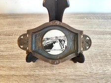 Cendrier Art Déco Cuivre "Les Sables d'Olonne" Vintage