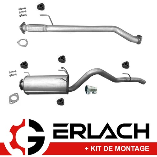 Echappement silencieux pour
