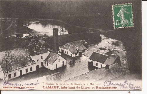 Rare cpa hirson rupture de - rupture,