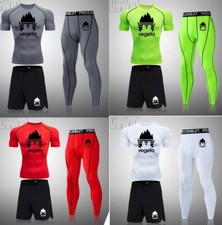 Combinaison Fitness Vegeta thermique sous vêtement homme Sport hiver Moulant Ski