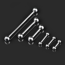 Haltère piercing tige - tige, langue