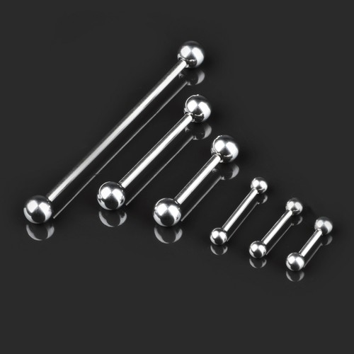 Haltère piercing tige langue - haltère,