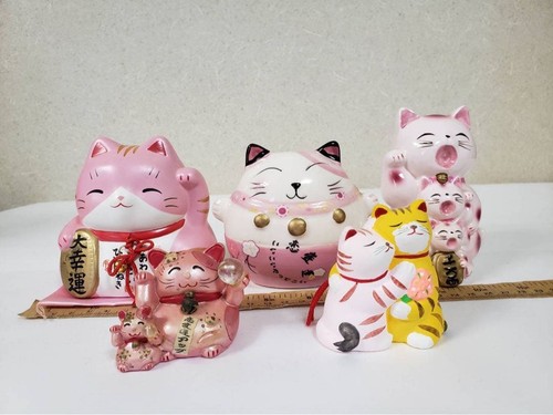 Lot figurines chat - lot, 5