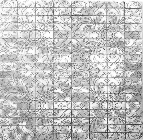 Mosaïque aluminium alu - mosaïque,