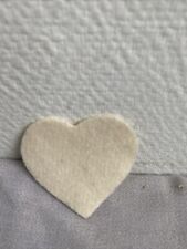 Petit Cœur En Laine De Mouton Échantillon Arpin Cadeau Deco