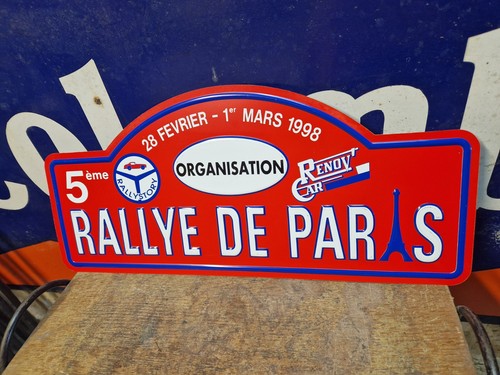Plaque rallye eme - ,