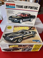 1/24 lot de 2 maquettes pontiac monogram et Camaro z-28 mpc