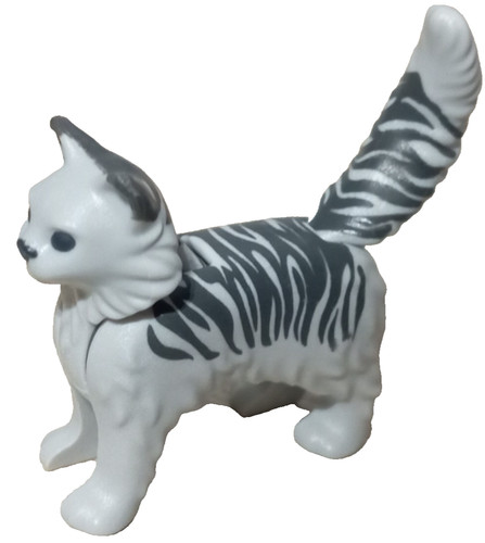 Playmobil figurine chat angora - chat,