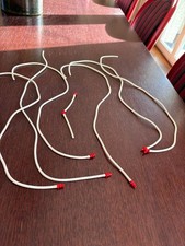 lot Playmobil pompiers 5 tuyaux de 60 cm embout droit et 2 de 8 cm embout courbé