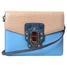 Dolce & Gabbana Sac Bleu Beige