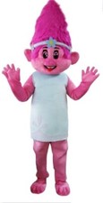 Costume De Mascotte Poppy Trolls Princesse Parade Halloween Cosplay Pour Adulte