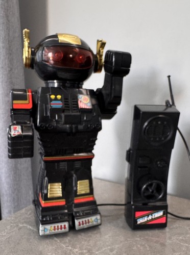 Jouet ancien robot piles - ancien,