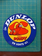 Plaque publicitaire automobile n°54 Dunlop
