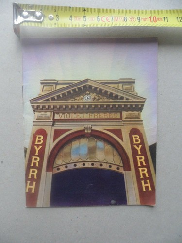 Ancienne brochure byrrh - ancienne,
