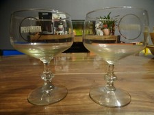 LOT 2 VERRES PELFORTH BIERE BEER BISTROT BAR PELICAN