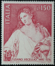 TIMBRE d' ITALIE - TIZIANO
