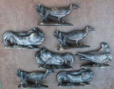 art de la table rares anciens portes couteaux ou autre orfèvre  boulanger