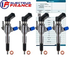 4x Injecteur Ford Volvo Peugeot Mazda 1,6 HDI 9674973080 9802448680 VDO Siemens