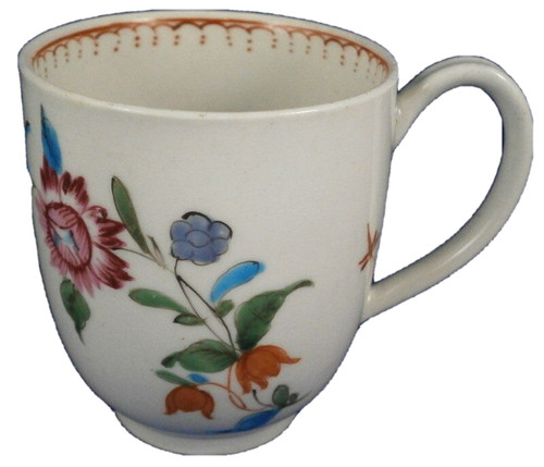 Tasse florale porcelaine - tasse,