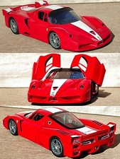 1/18 Hot Wheels FERRARI FXX V12 Enzo Supercar Voiture Miniature Collection Scude
