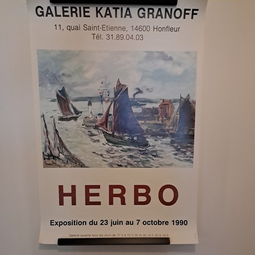 Herbo fernand peintre affiche - herbo,