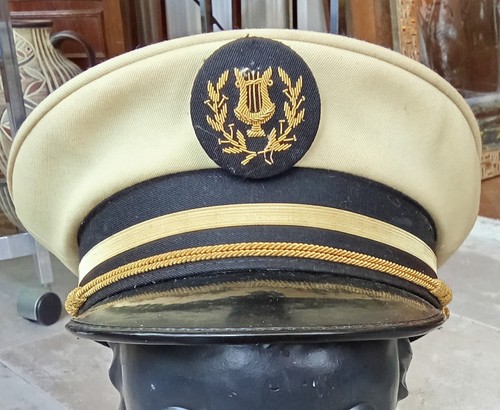 Ancienne casquette harmonie - ancienne, d