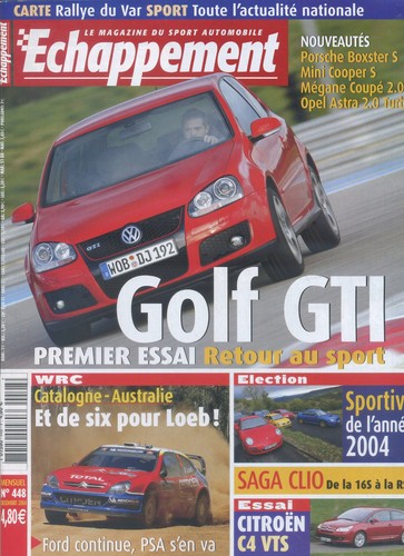 Echappement 448 2004 - echappement, 12/2004