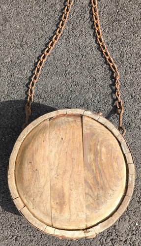 Gourde bois xixe 1800 - gourde,