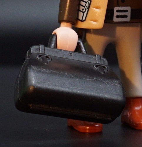 Valise playmobil noire - noire, n°