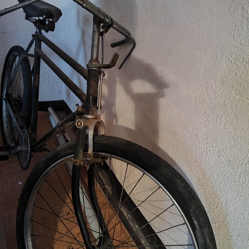 Vélo ancien porteur anglais - ancien,