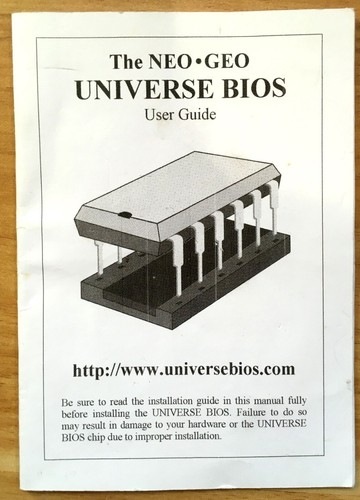 The neo geo - geo, bios