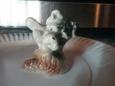 Vintage Pupy Dog Yorkshire Silky Terrier  Puppy Figurine Adorable 