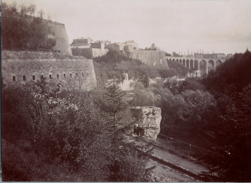 Luxembourg viaduc sur la - viaduc,