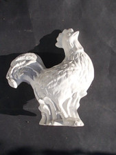 Superbe coq céramique blanche