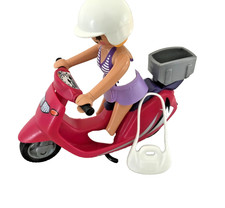 PLAYMOBIL scooter et jeune fille  9084 spécial plus  - personnage et accessoires