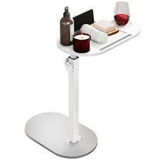 Table de chevet de style industriel, table de lit, hauteur réglable, plateau ...