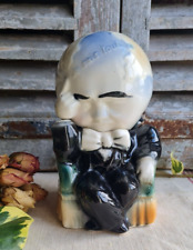 ANCIEN POT A TABAC FAIENCE