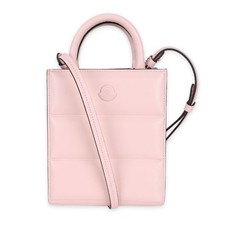 Moncler DOUDOUNE en cuir mini