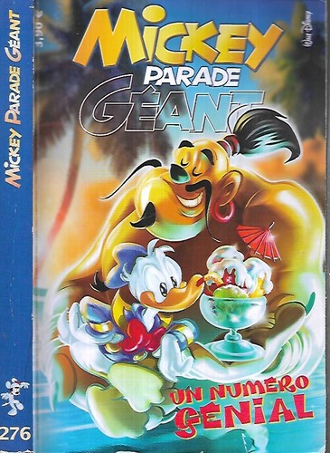 Bande dessinée mickey parade - bande,