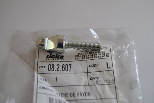 Perno fermeture hayon - fermeture,
