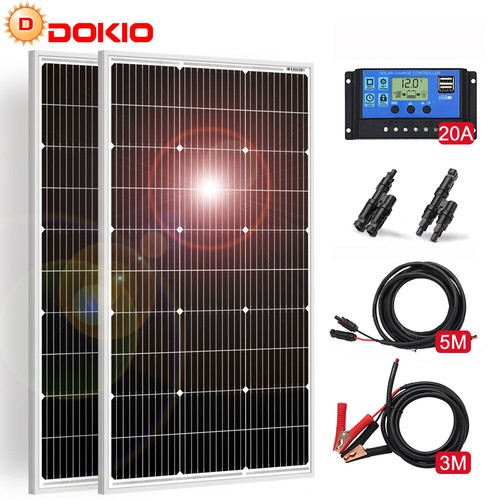 Dokio 200w 12v panneau solaire - dokio,