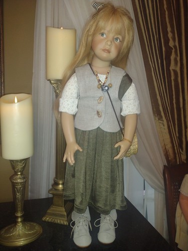 Heidi plusczok artisan doll - plusczok,