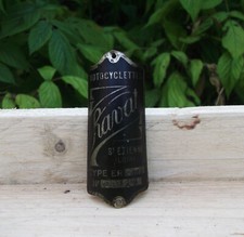 PLAQUE DE MOTOCYCLETTE RAVAT SAINT ÉTIENNE