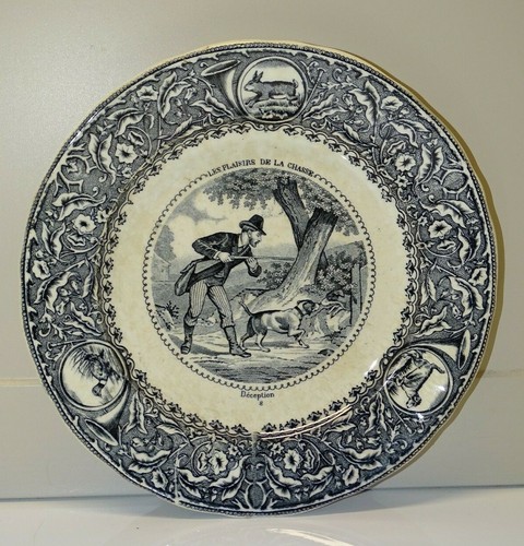 Belle ancienne assiette - ancienne,