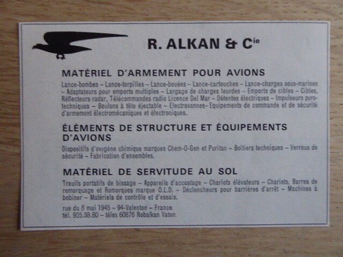 Pub alkan aircraft - 5/72,